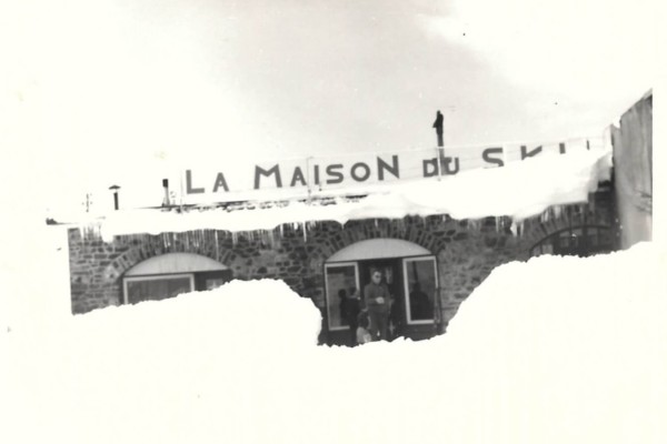 La casa de esquí - abril de 1963